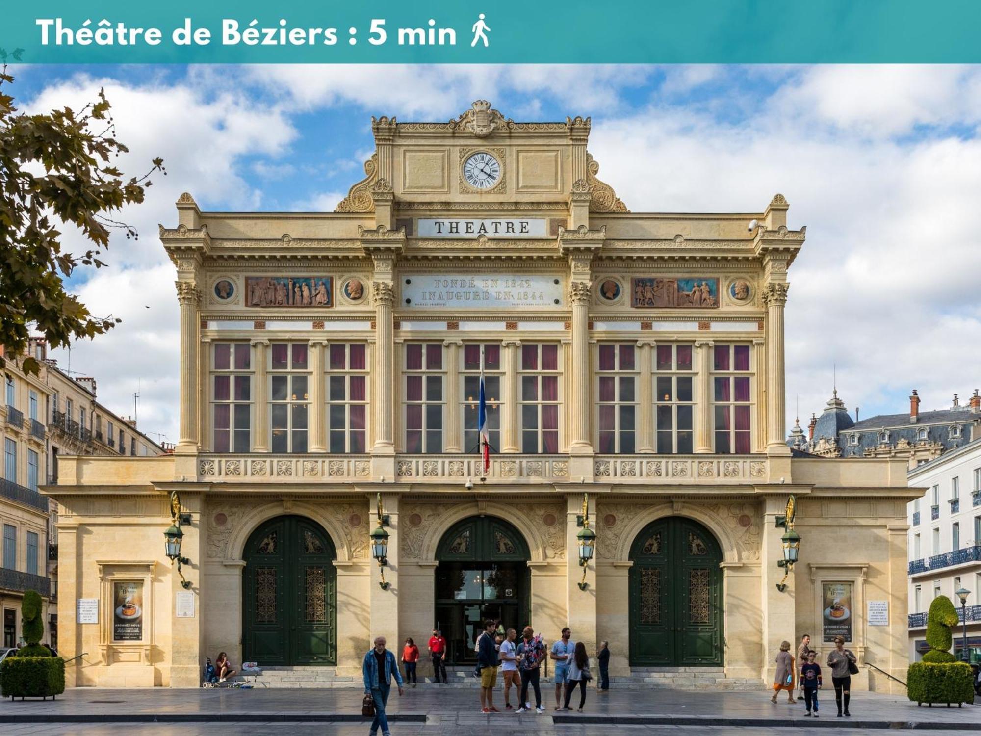 Joli Studio Climatise 'Alma 4' - Coeur De Beziers - Wifi Fibre - Netflix Exterior photo